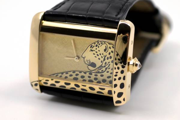 limited Jumbo DIVAN | Leopard | No. 0x|20 | in Yellowgold