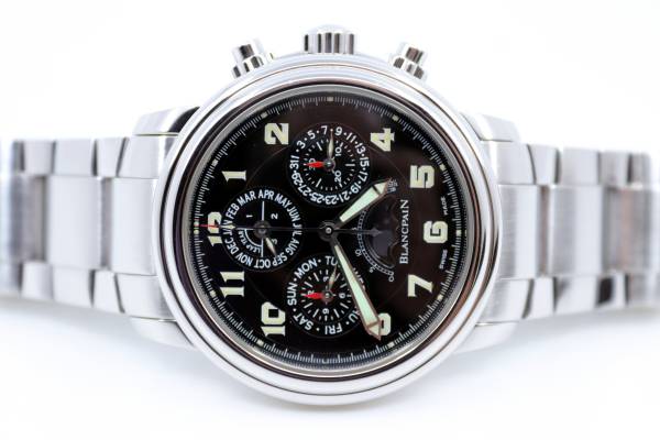 Leman Flyback Chronograph and Perpetual Calendar | 2585F in Steel | Caliber F585