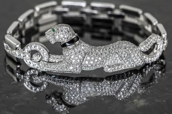 Panthère de Cartier Bracelet | Diamant Pavé | Whitegold |
