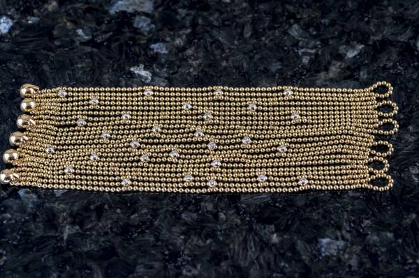 Draperie de Bracelet par Cartier | Yellowgold | Diamonds