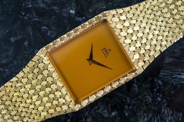 Ebel Vintage Dresswatch | JUMBO | Handaufzug | 18k Gelbgold | Gewicht 107,6 gr. | 
