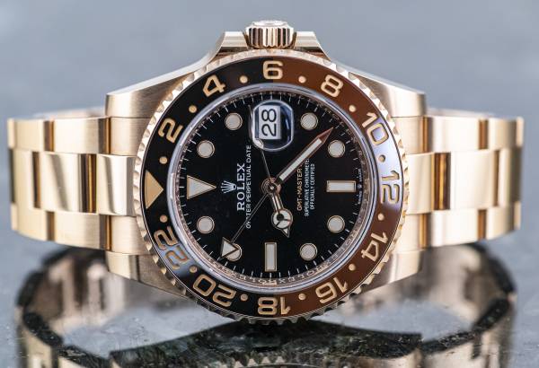 Rolex 126715CHNR GMT Master II Rootbeer LC100 Full Set 2019
