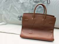 Limited Edition HERMES Shadow Birkin Bag 35 Alezan Abbildung 9