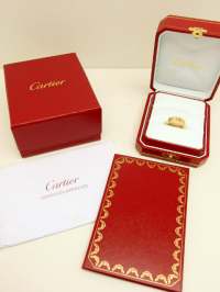 LOVE Ring mit 3 Brillanten Box and Certificate 2013 photo 5