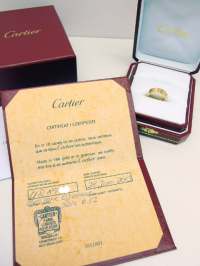 LOVE Ring mit 3 Brillanten Box and Certificate 2013 photo 6