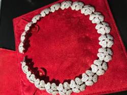 limited CARTIER Necklace | Four Leaf Clover | Whitegold | 1681 Diamonds Pavé photo 8