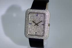 rare PIAGET BETA 21 | original Pave Diamant Besatz | 41mm | 1969 Image 14