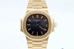early NAUTILUS 3800 | Yellowgold | Jeans blue Dial | 1983 | Patek Service photo 18