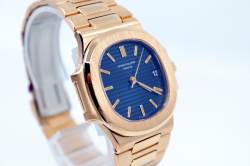 early NAUTILUS 3800 | Yellowgold | Jeans blue Dial | 1983 | Patek Service photo 7