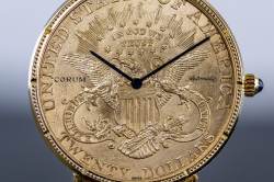 Vintage COIN WATCH | Double Eagle 20 US $ | Automatik | Full Set Image 14