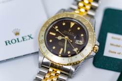 GMT MASTER 16753 | 1982 | Rootbeer | Rolex Service 2020 photo 17