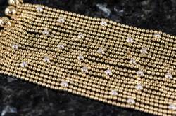 Draperie de Bracelet par Cartier | Yellowgold | Diamonds photo 6