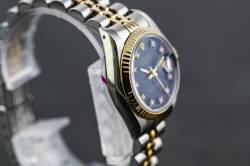 Lady DATE JUST | 69173 | Diamant Blatt | Rolex Service | Full Set Image 6