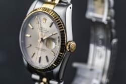 DATE JUST Chronometer | 16233 | Tapestry Dial | Rolex Service December 2020 photo 6
