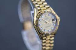 Lady DATE JUST President | Ref. 69288 | Diamond Dial and Bezel | Bark photo 14