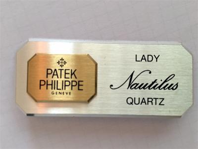 pre owned PATEK PHILIPPE Concessionaire decorative Stands NAUTILUS