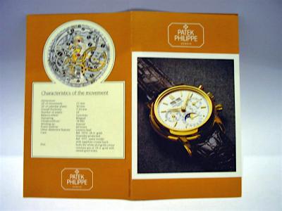pre owned PATEK PHILIPPE Specifications & Description for the References 3970 & 3971