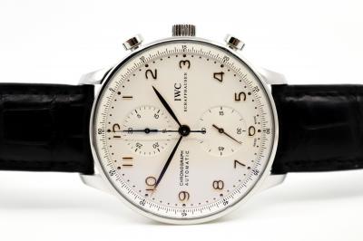 pre owned IWC PORTUGIESER Automatic Chronograph