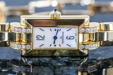 pre owned Jaeger LeCoultre Idéale in 18k Yellowgold