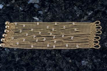 gebraucht CARTIER Armband "Draperie de Bracelet" in 18k Gelbgold