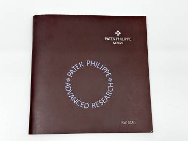 pre owned PATEK PHILIPPE Booklet for the ADVANCED RESEARCH Annual Calendar
